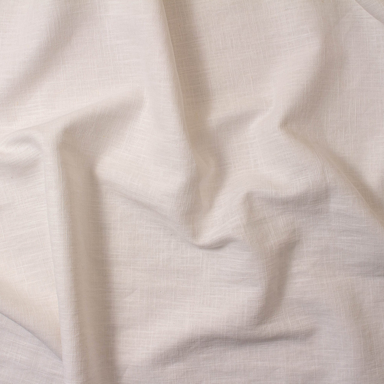 White -  Eco Friendly 100% Linen Fabric -Superior Quality Enzyme washed and Okeo-Tex Cert