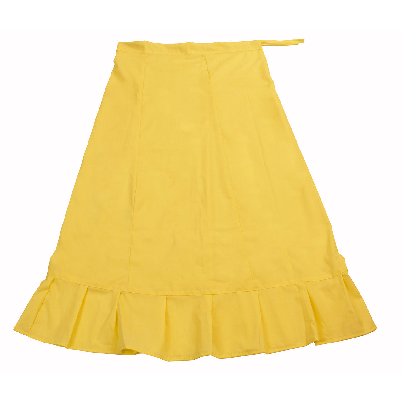 Lemon - Sari (Saree) Petticoat - Available in S, M, L & XL - Underskirts For Sari's