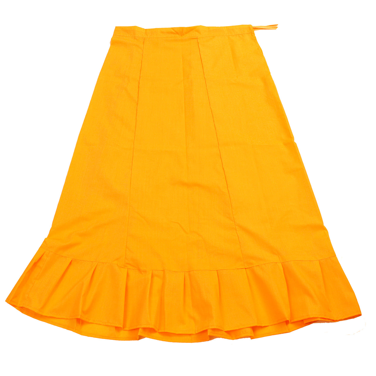 Light Orange - Sari (Saree) Petticoat - Available in S, M, L & XL - Underskirts For Sari's