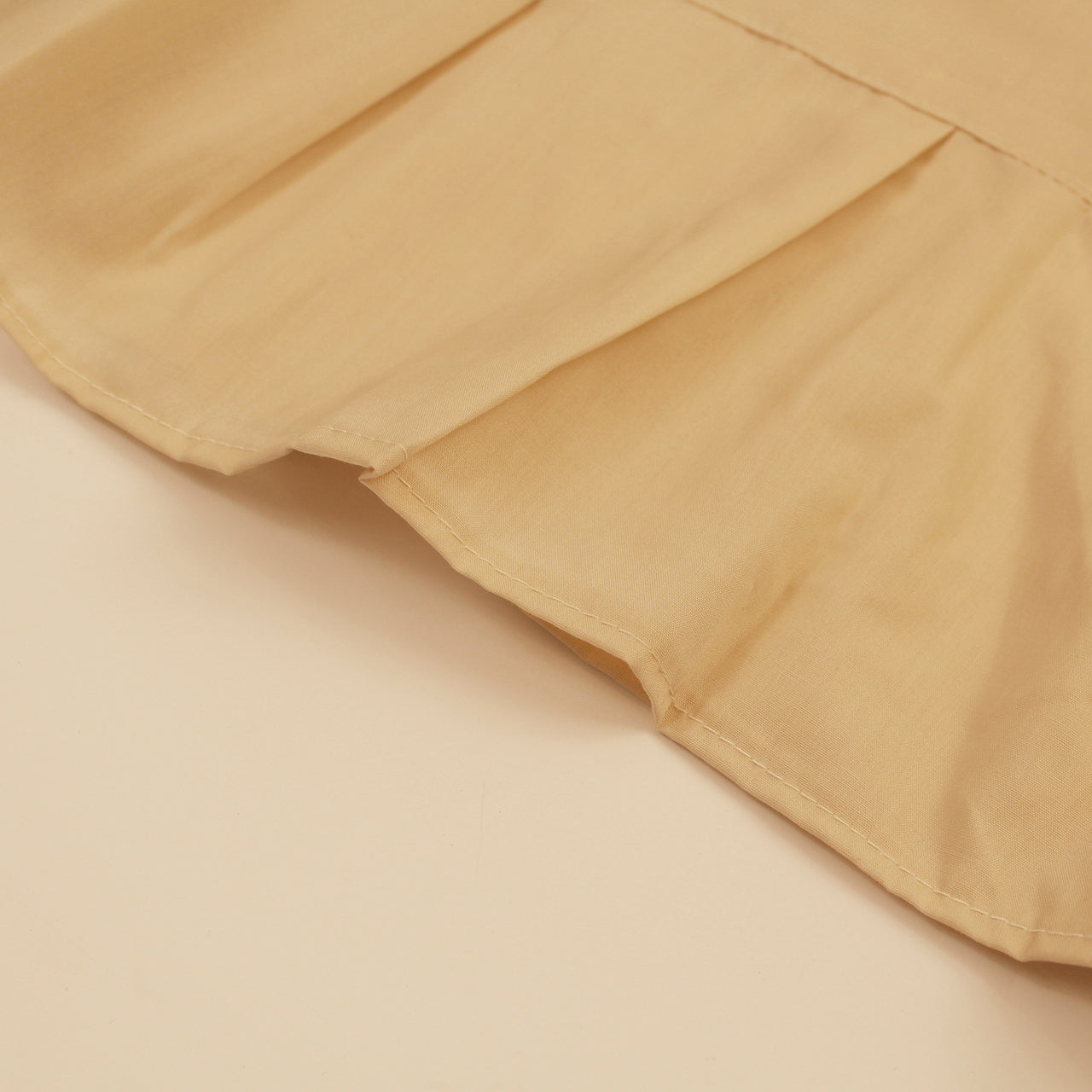 Beige - Sari (Saree) Petticoat - Available in S, M, L & XL - Underskirts For Sari's