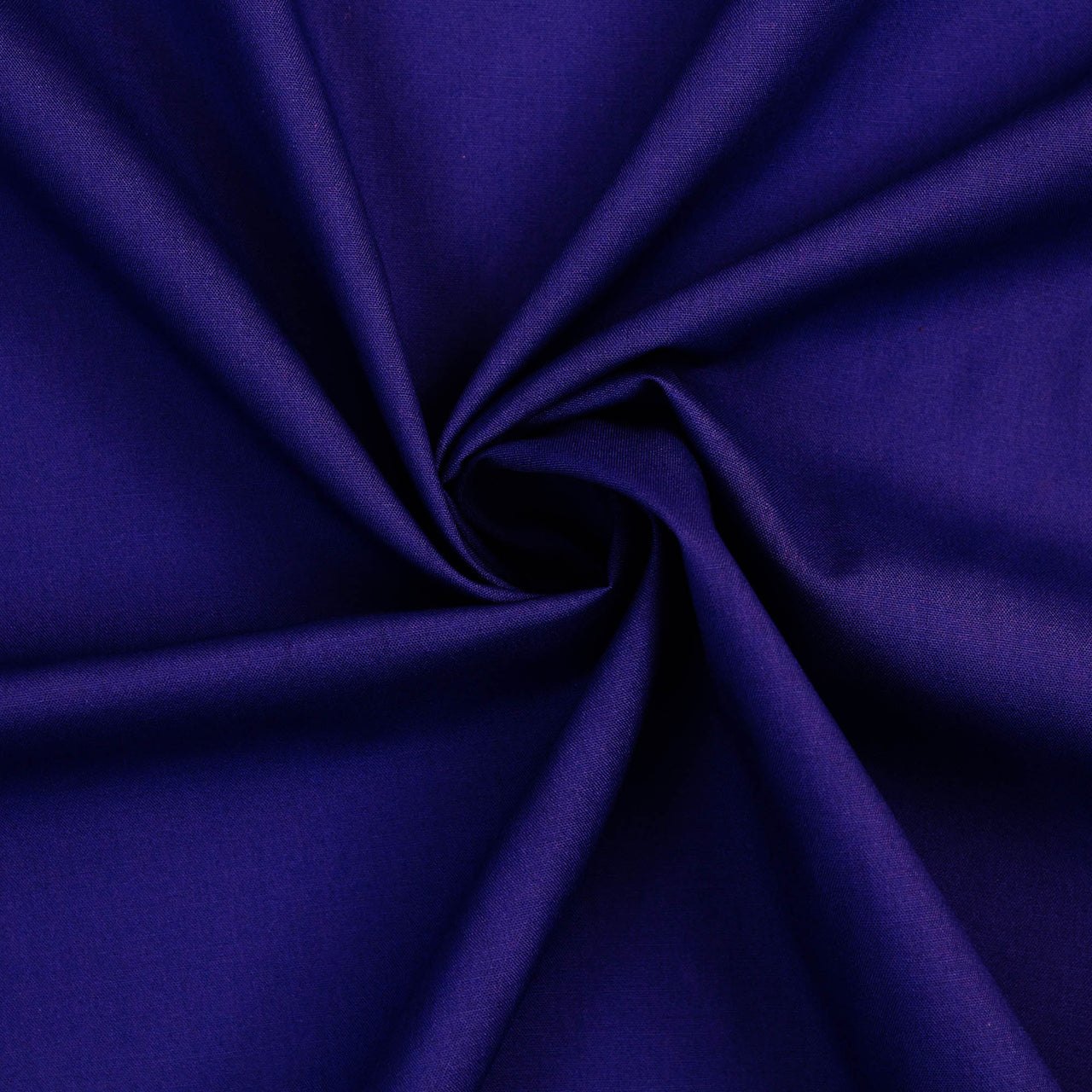 Royal Blue - Superior Quality Plain Poly Cotton - Width 114cm