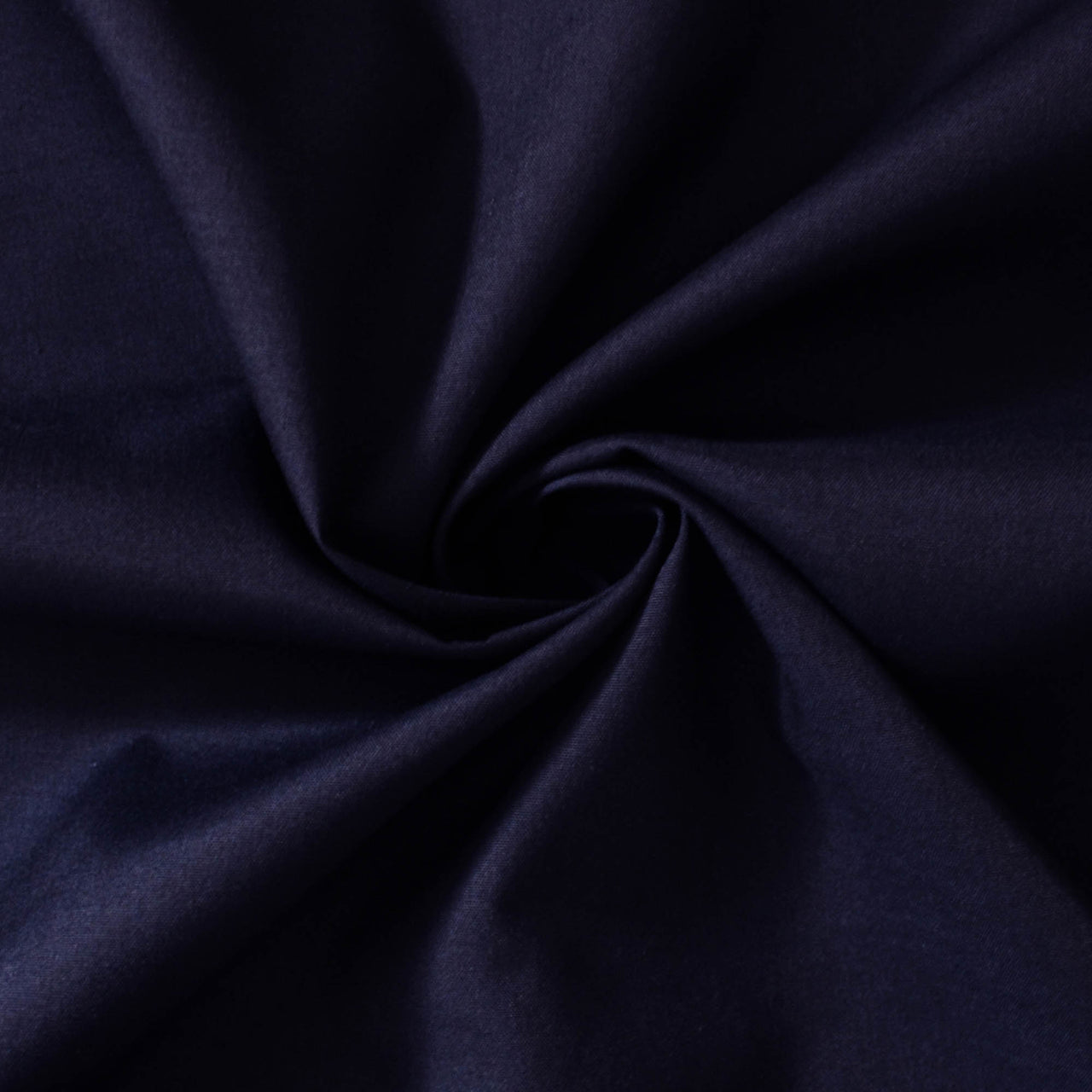 Navy Blue - Superior Quality Plain Poly Cotton - Wide Width