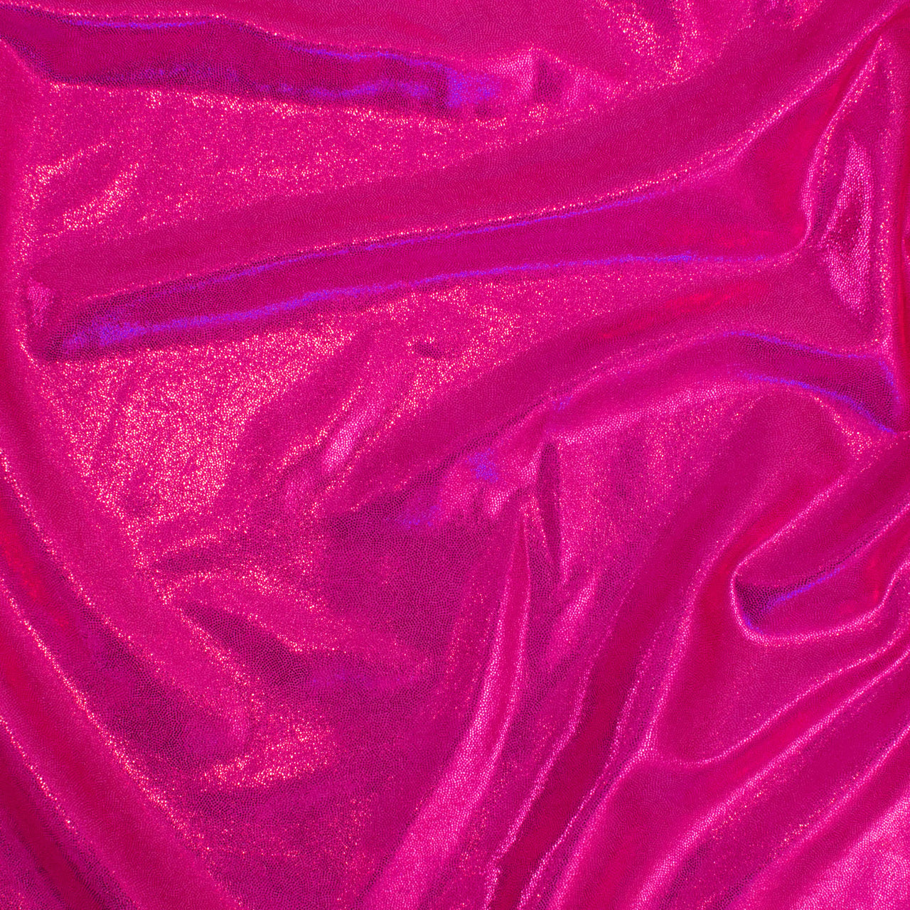 Pink - Two Tone Shine Mystique Lycra Fabric - 4 Way Stretch