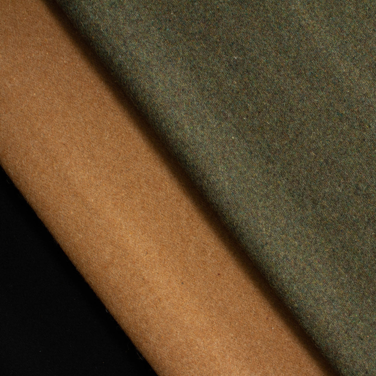 Melton Wool Fabric -  Soft and Warm Fabric for Coats, Clothing and Blankets