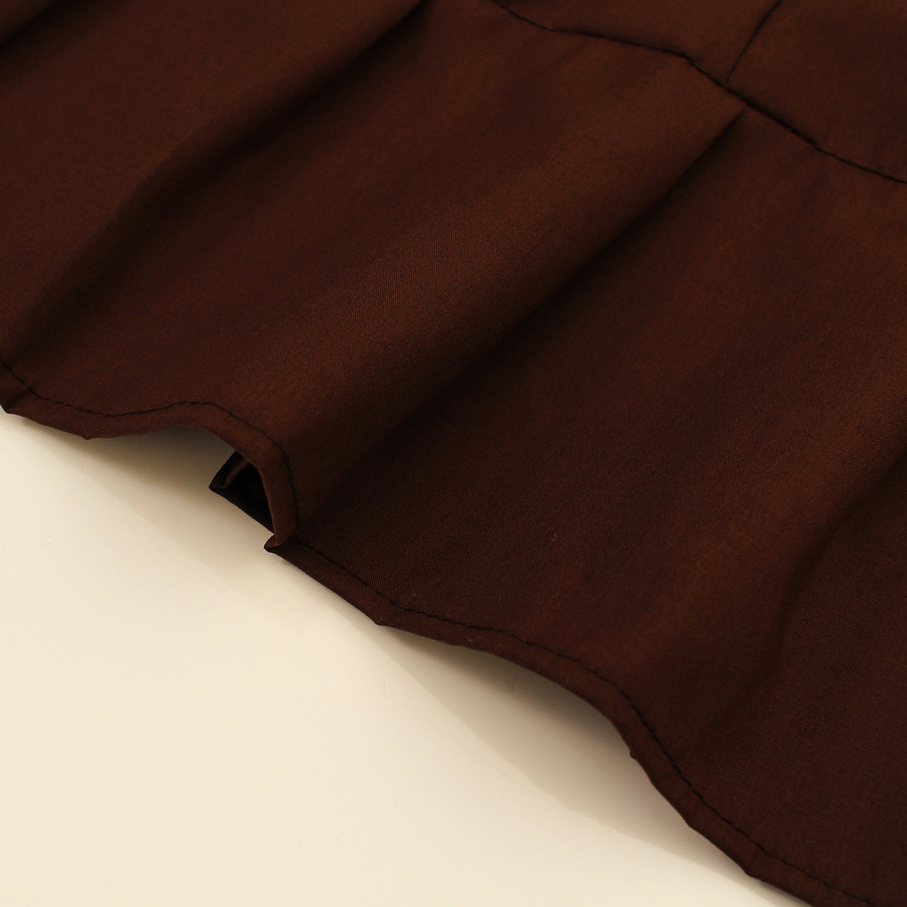 Brown - Sari (Saree) Petticoat - Available in S, M, L & XL - Underskirts For Sari's
