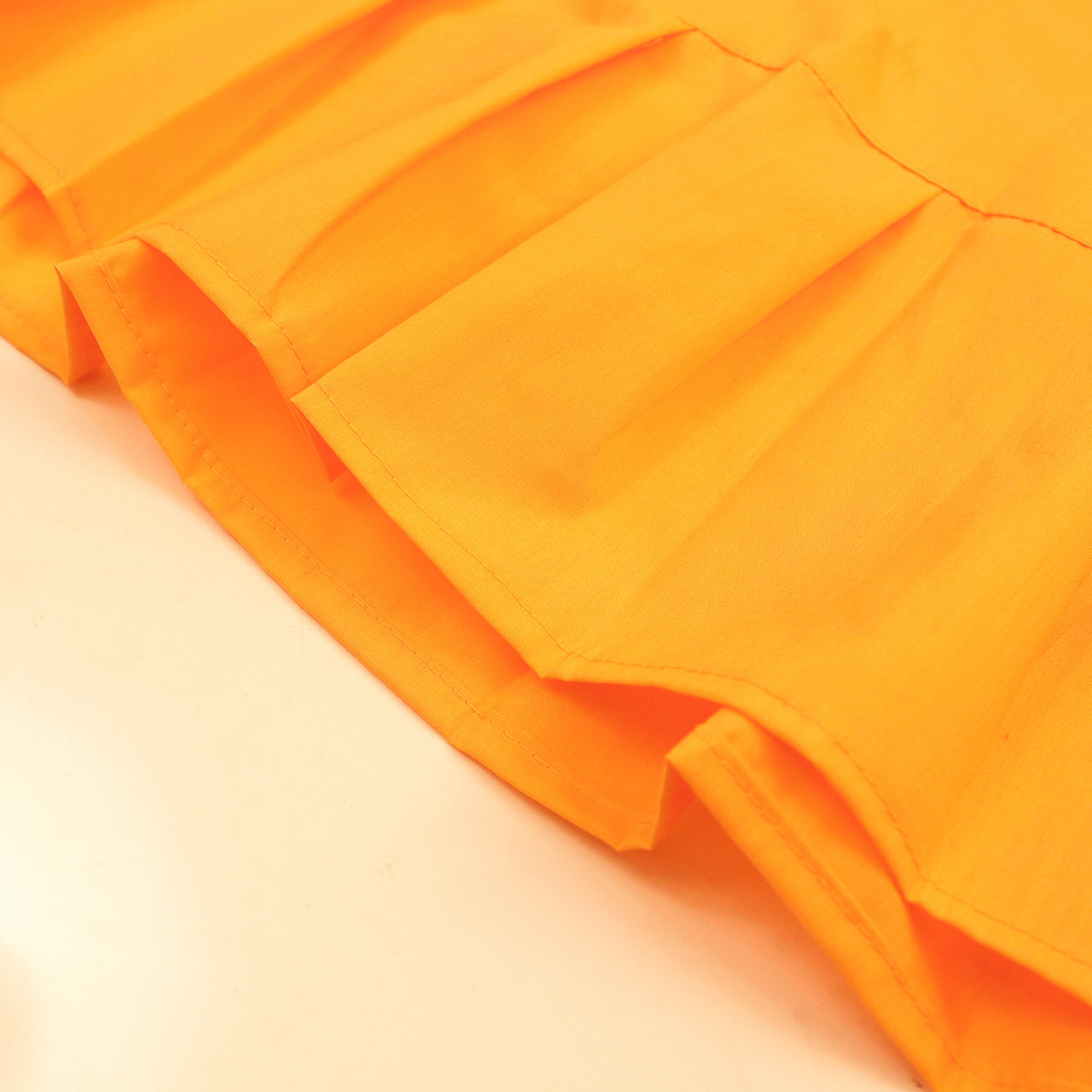 Light Orange - Sari (Saree) Petticoat - Available in S, M, L & XL - Underskirts For Sari's