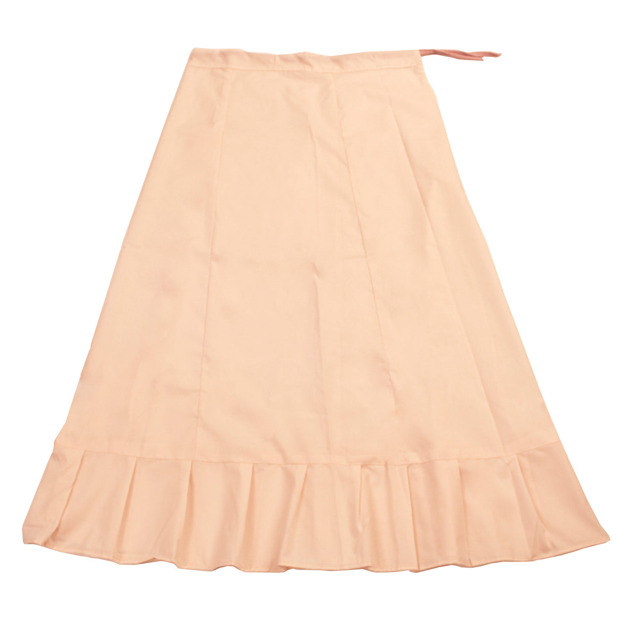 Peach - Sari (Saree) Petticoat - Available in S, M, L & XL - Underskirts For Sari's