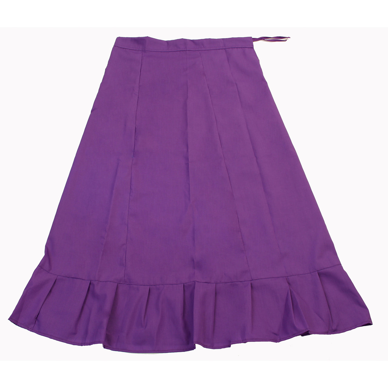 Purple - Sari (Saree) Petticoat - Available in S, M, L & XL - Underskirts For Sari's