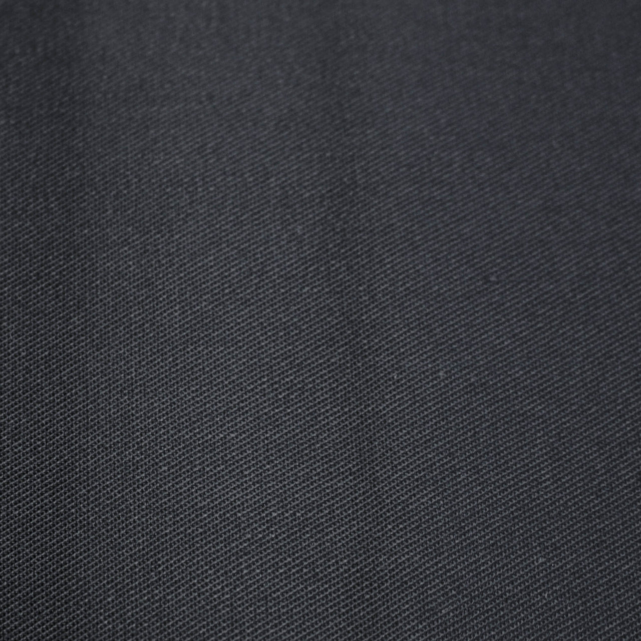 Black - Plain Poly Cotton Drill - Wide Width - Work Wear