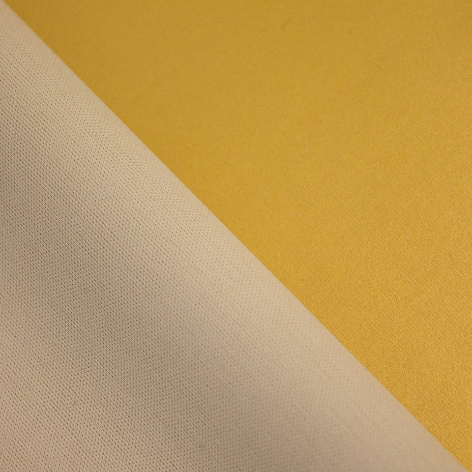 Gold PVC Shiny Stretch Fabric - 1 Way Natural Stretch - PU Coated