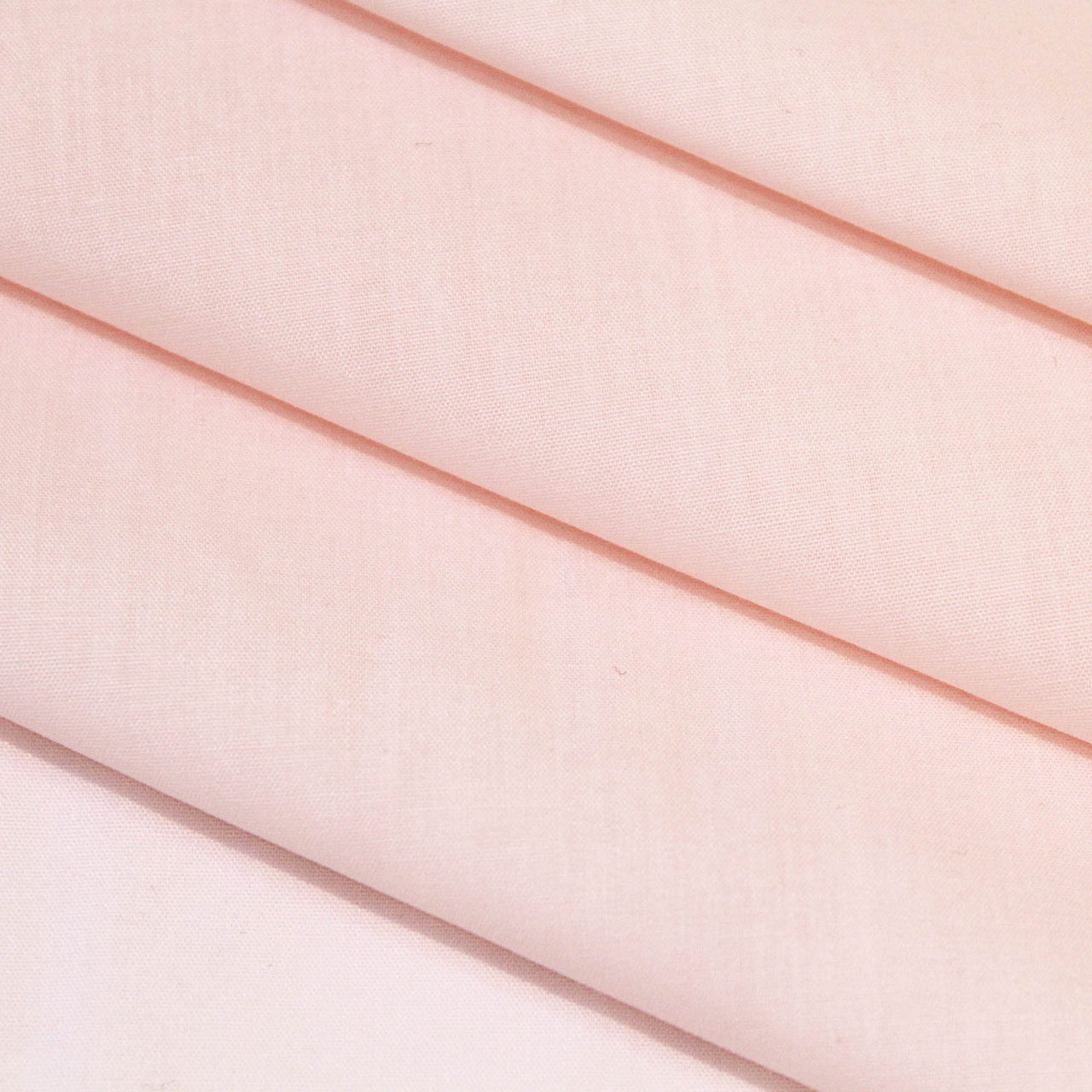 Baby Pink - Superior Quality Plain Poly Cotton - Width 114cm
