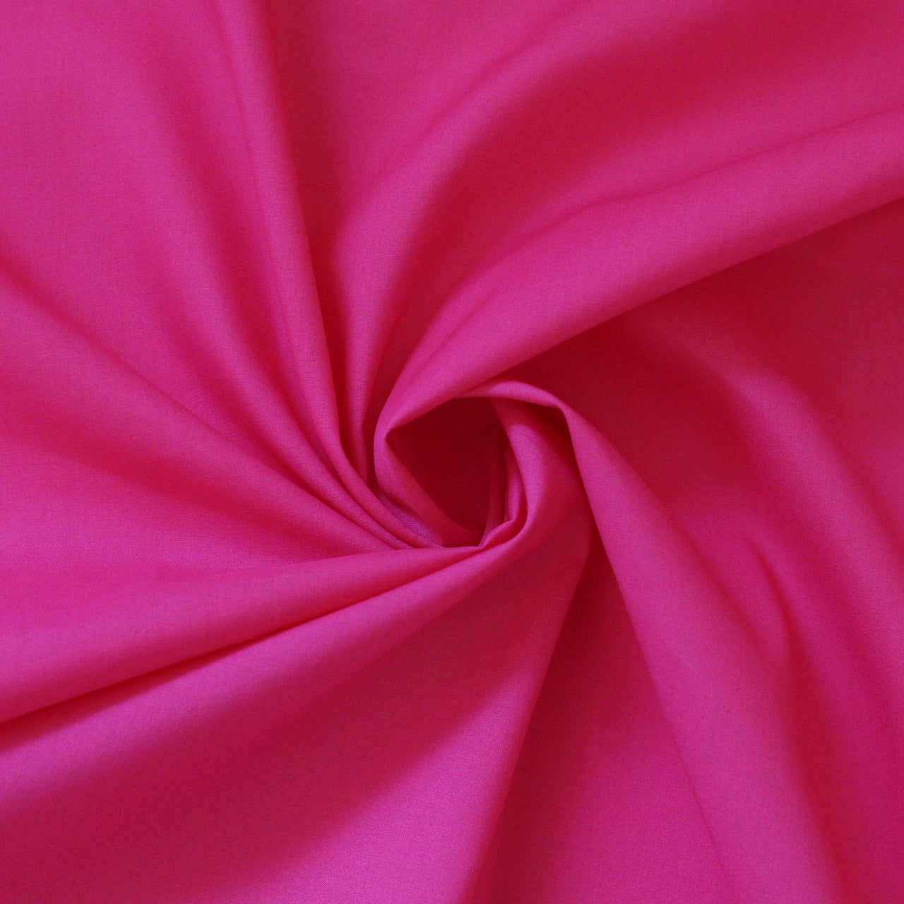 Cerise - Superior Quality Plain Poly Cotton - Width 114cm