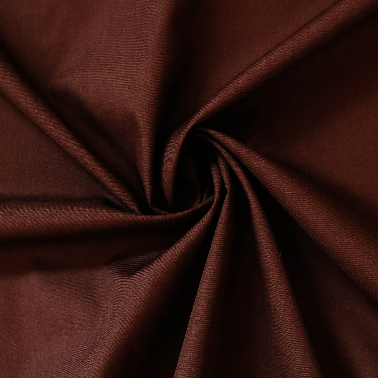 Dark Brown - Superior Quality Plain Poly Cotton - Width 114cm