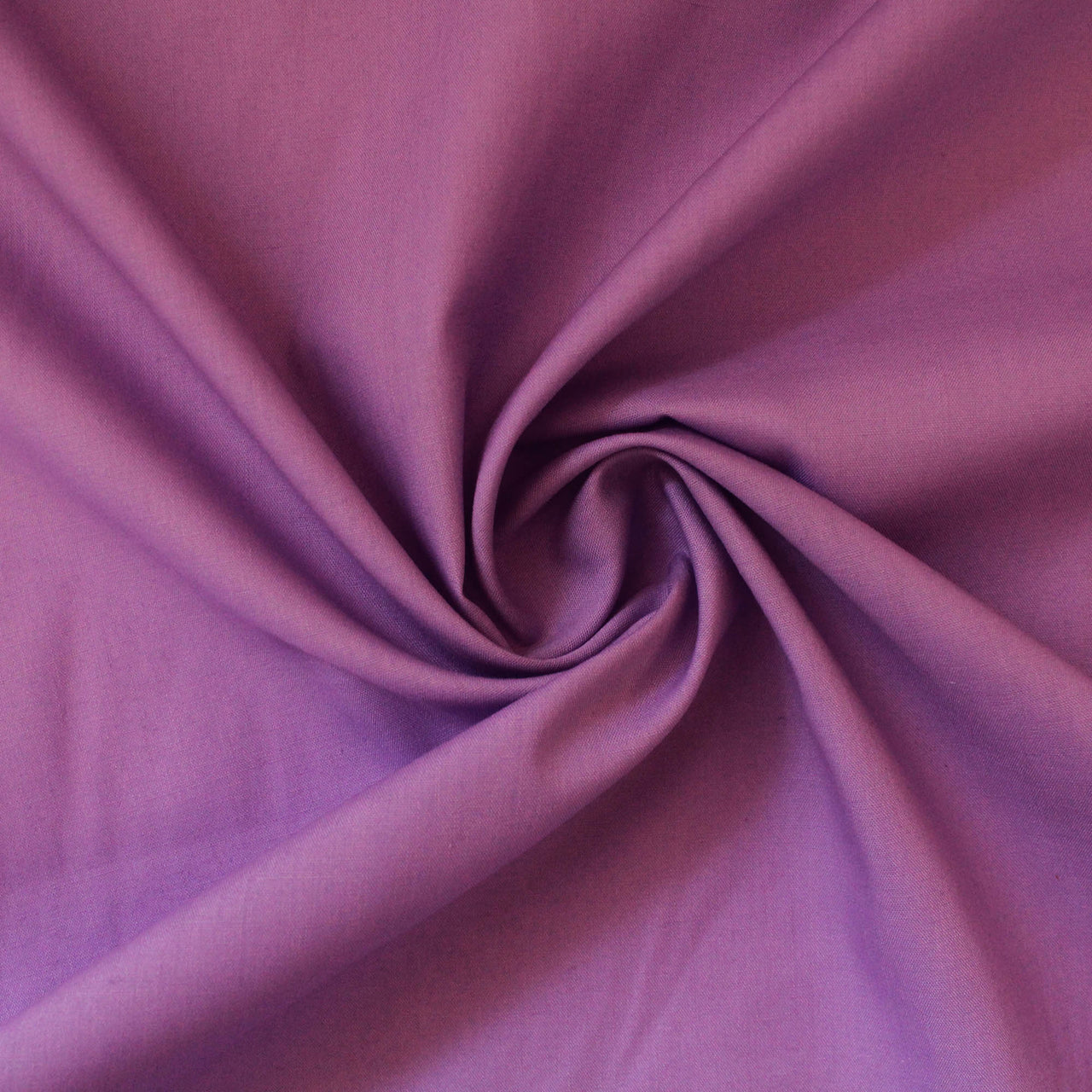 Dark Lilac - Superior Quality Plain Poly Cotton - Width 114cm