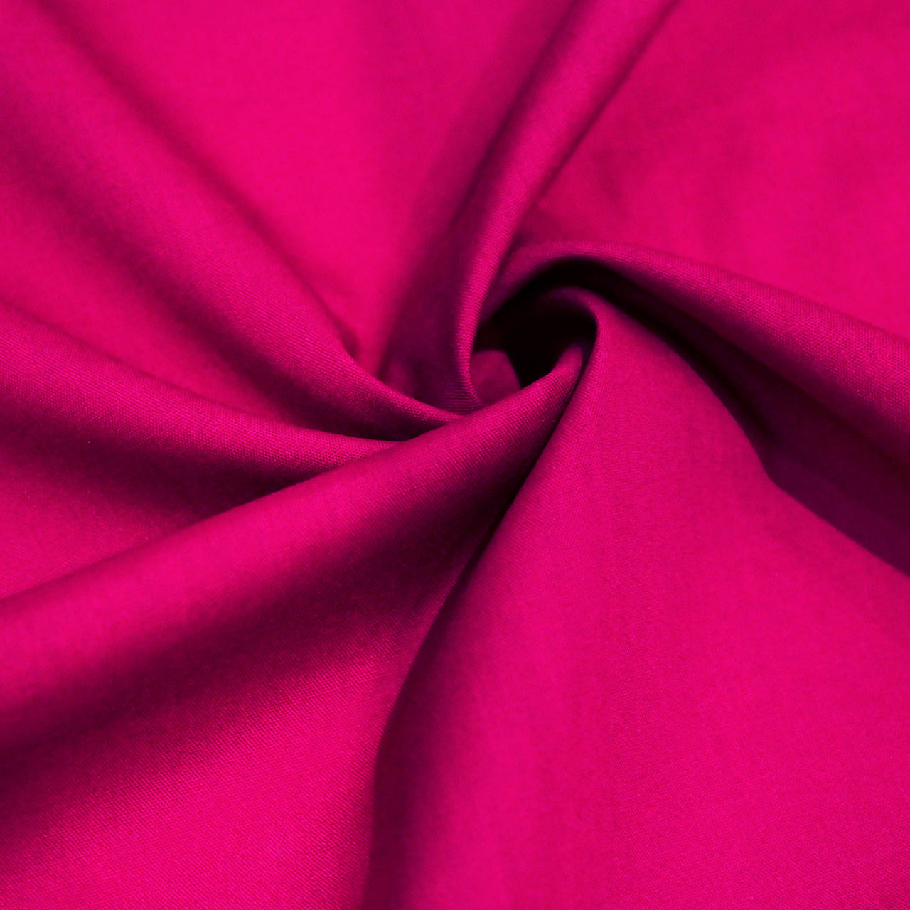 Magenta - Superior Quality Plain Poly Cotton - Width 114cm