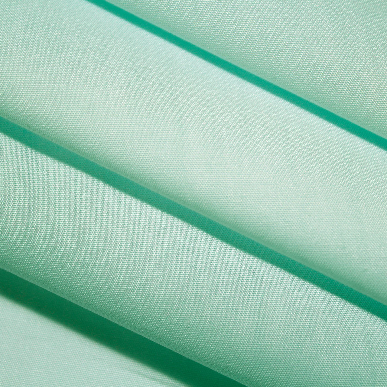 Mint Green - Superior Quality Plain Poly Cotton - Width 114cm