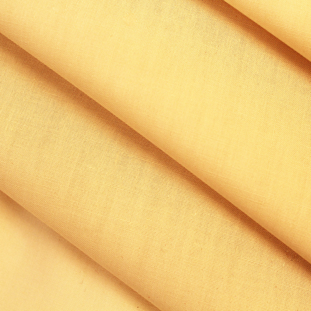 Beige - Superior Quality Plain Poly Cotton - Width 114cm