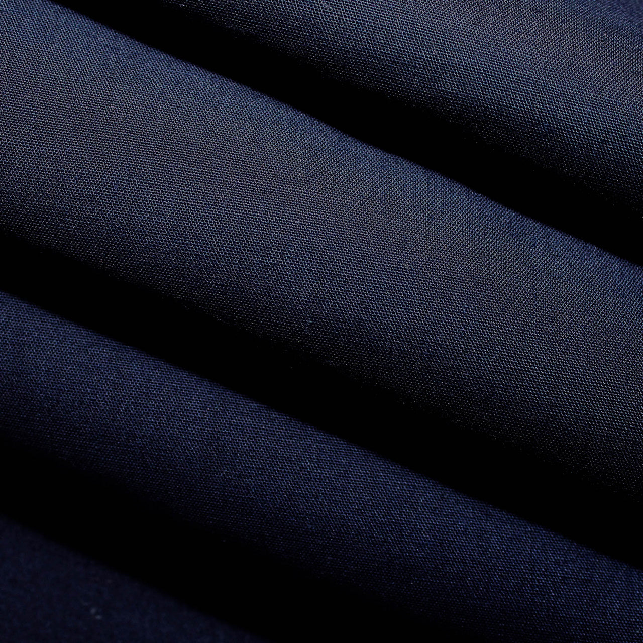 Navy Blue - Superior Quality Plain Poly Cotton - Wide Width