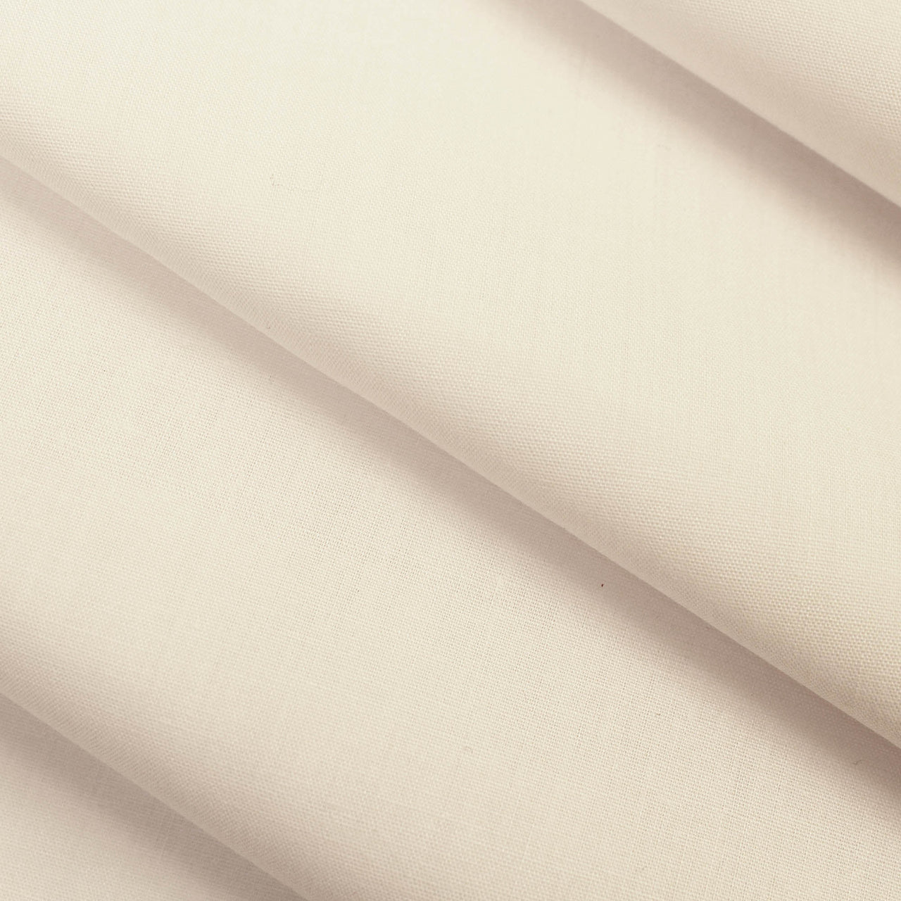 White - Superior Quality Plain Poly Cotton - Wide Width