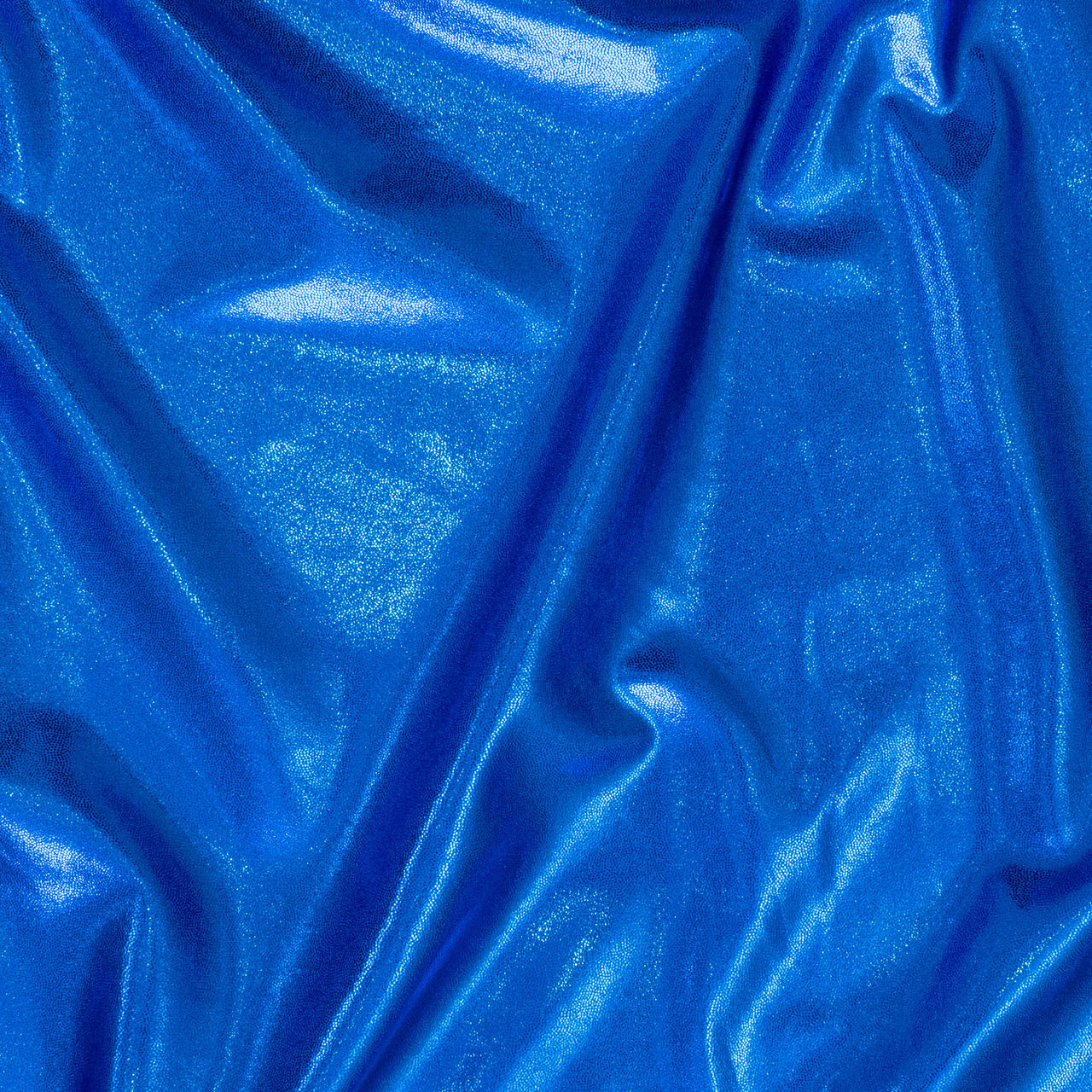 Royal Blue - Two Tone Shine Mystique Lycra Fabric - 4 Way Stretch