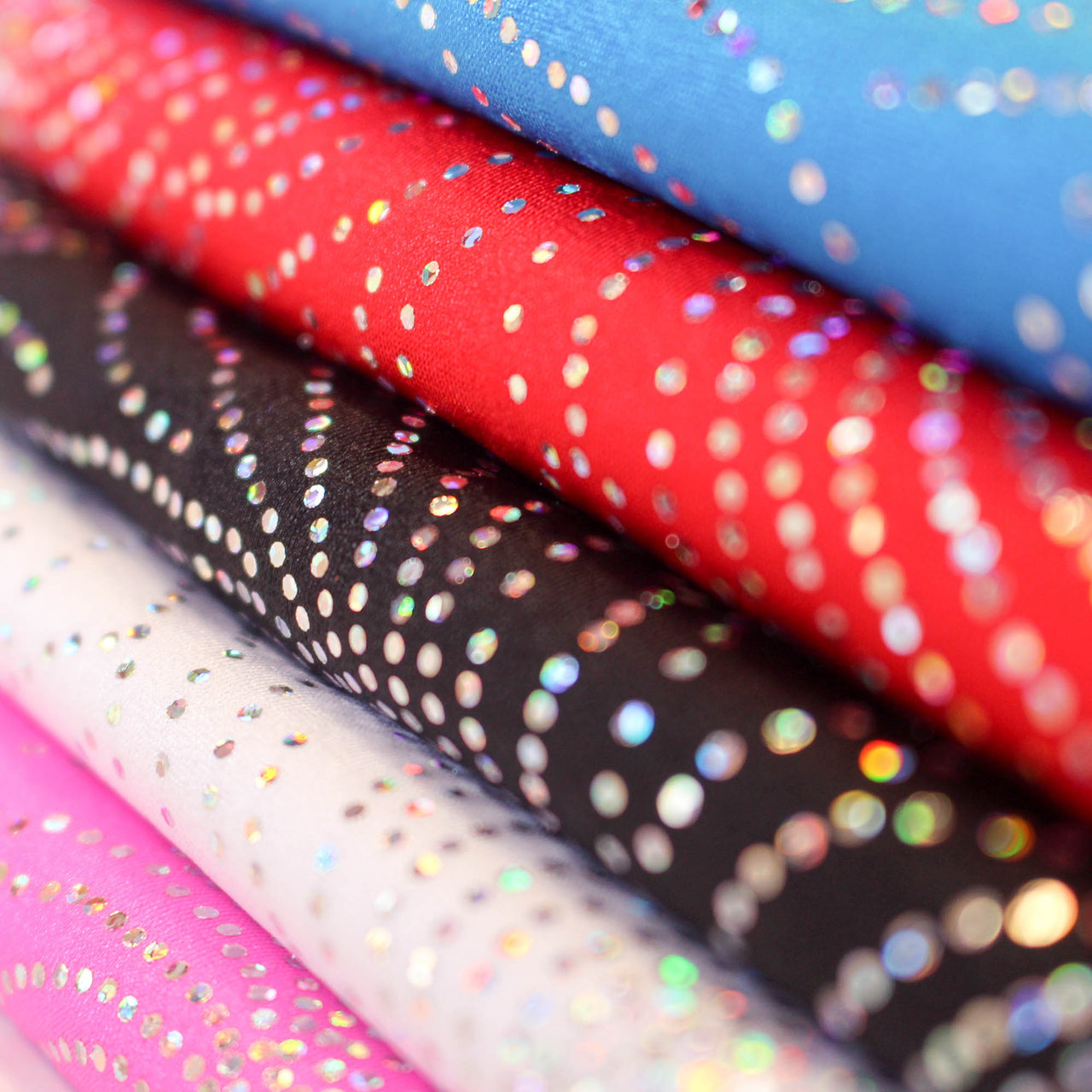 Starburst Firework Fabric Hologram Sequin all way (4 way) stretch for leotards