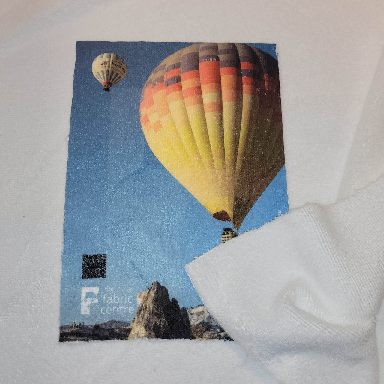 Sublimation Fabric - Microfibre Towelling - Prepared for Print Fabric