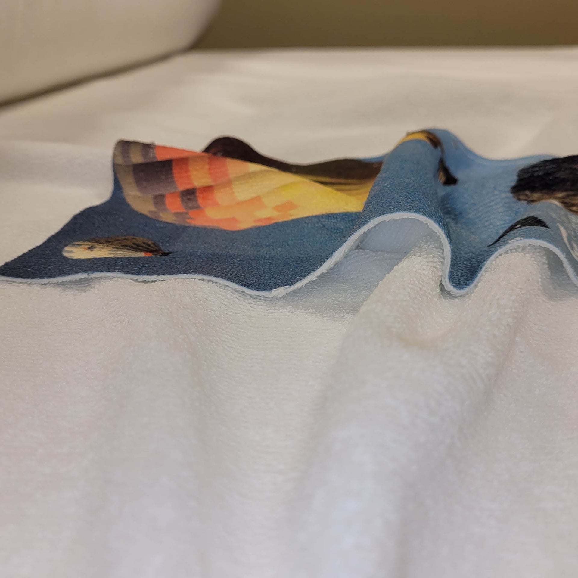 Sublimation Fabric - Microfibre Towelling - Prepared for Print Fabric