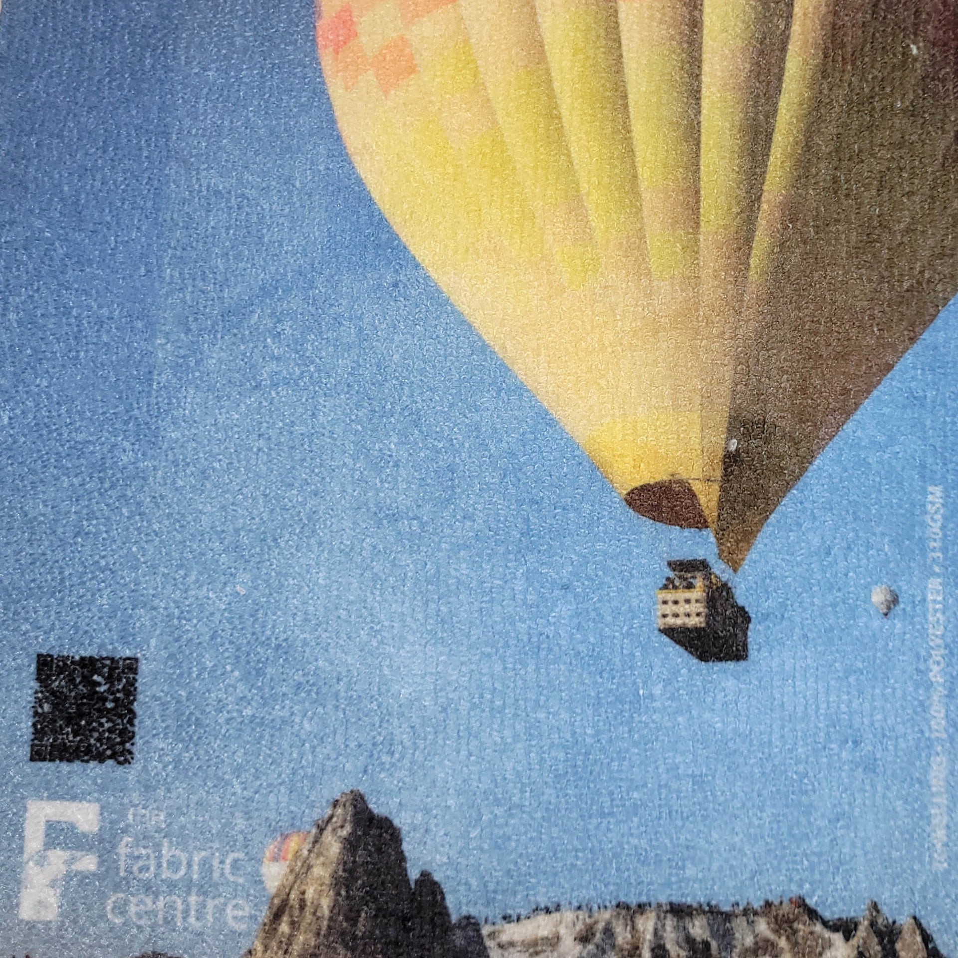 Sublimation Fabric - Microfibre Towelling - Prepared for Print Fabric