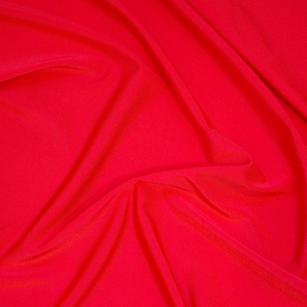 Red - Nylon Spandex Fabric - 4 Way All Way Stretch Superior Quality - Leotards, Dancewear